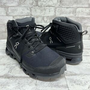 Onward On Men’s Cloudrock 2 Waterproof Black Men’s US 12